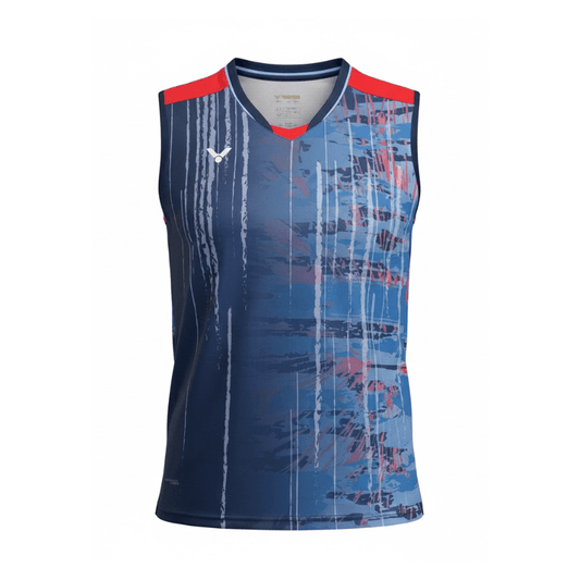 Victor Sleeveless Navy Blue