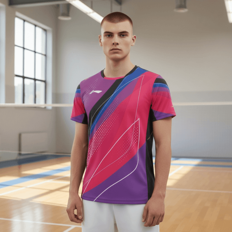 Lining Pink Purple Jersey